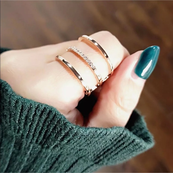 Jewelry - Only 1 left✨”My go to Ring” 18k Rose Gold 😍✨